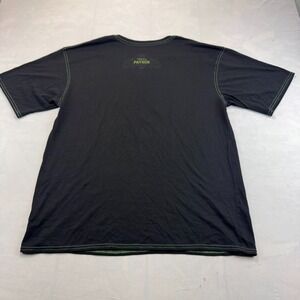 Tequila Patron T-Shirt Mens XL Black Lime Green Contrast Stitching Graphic Tee